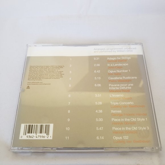 William Orbit – Pieces in a Modern Style (CD) - Picture 4 of 4